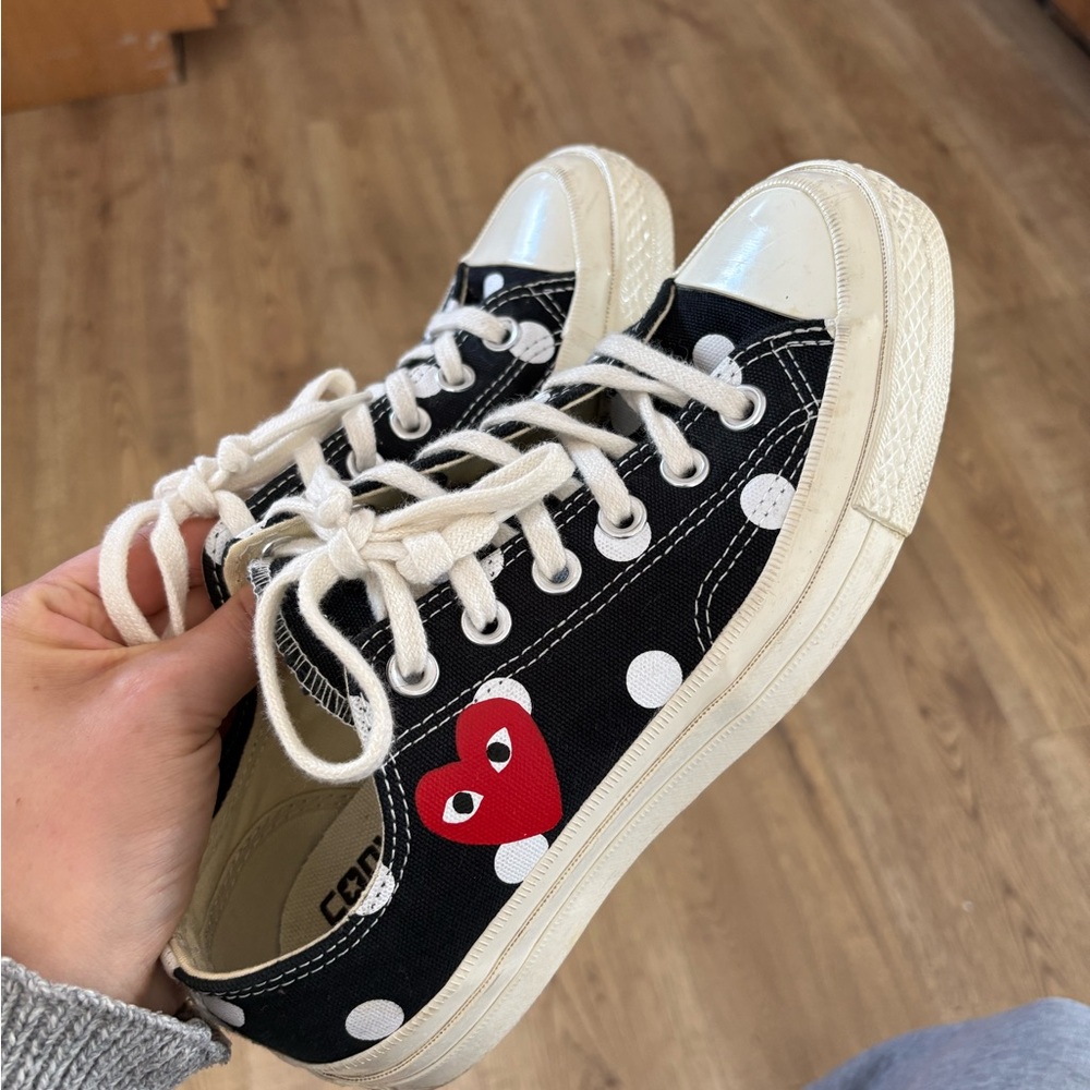 Converse Comme des garçons polka dot
